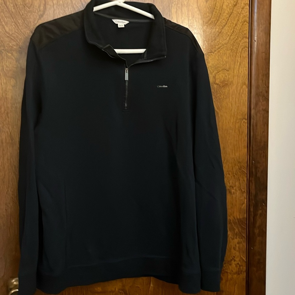 Calvin Klein quarter zip sweatshirt size extra large